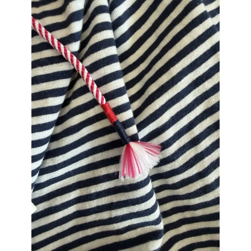 NWT Vineyard Vines Girls Tank Top Size XL Extra Large Blue White Stripe preppy
